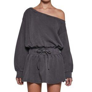 Current Mood Fingers Crossed Women's Sweatshirt Dress Medium